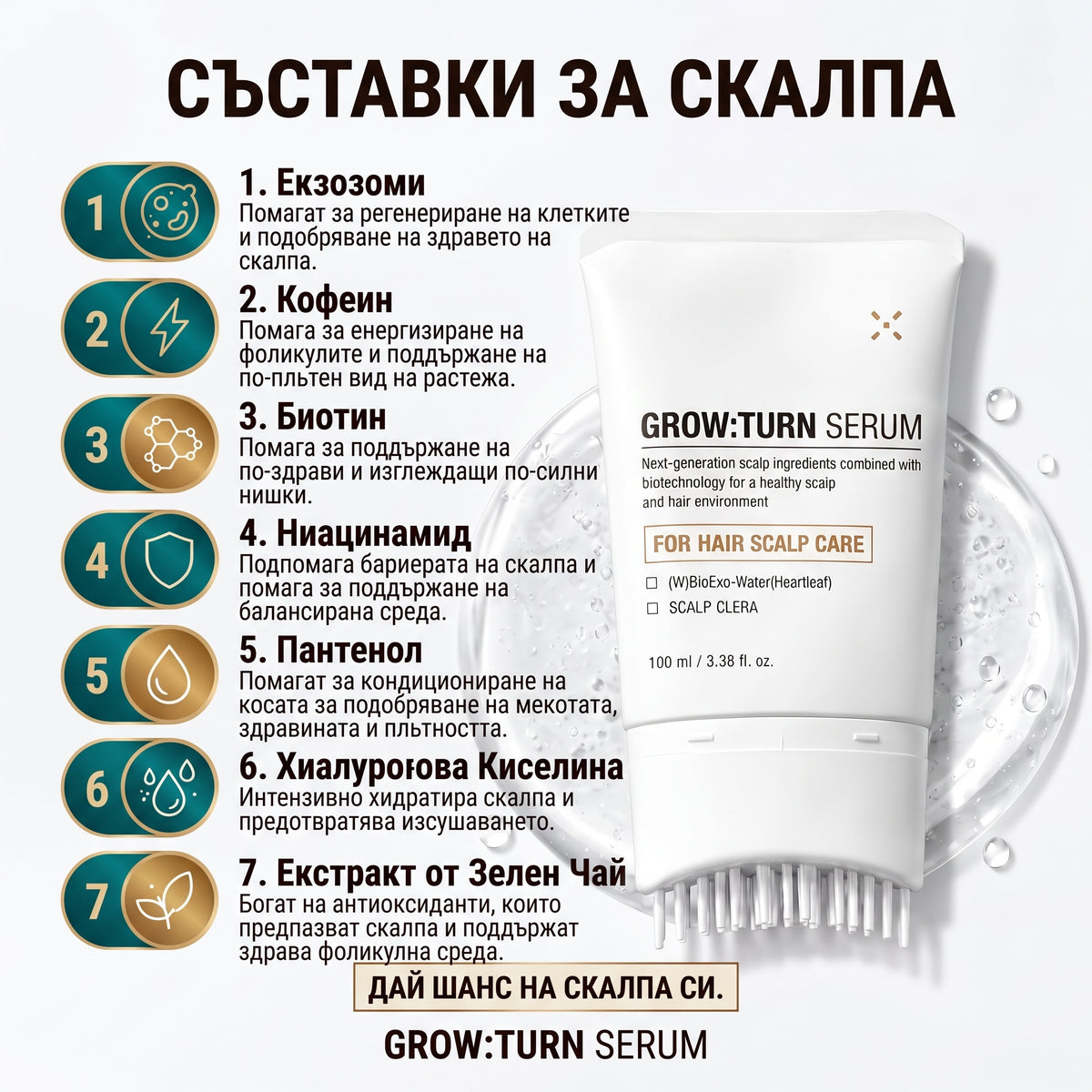 Onorax-Серум за Сгъстяване и Растеж на Косата